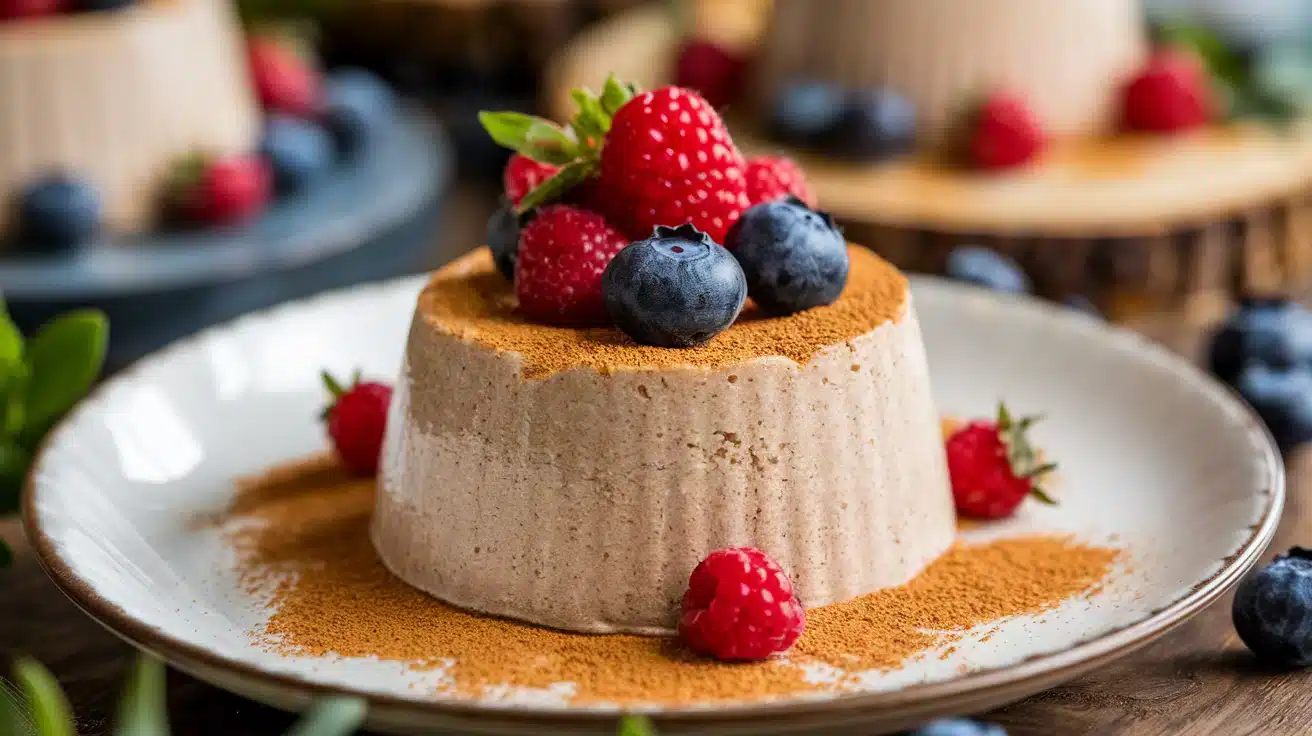 Melkefrie desserter laget med naturlige ingredienser