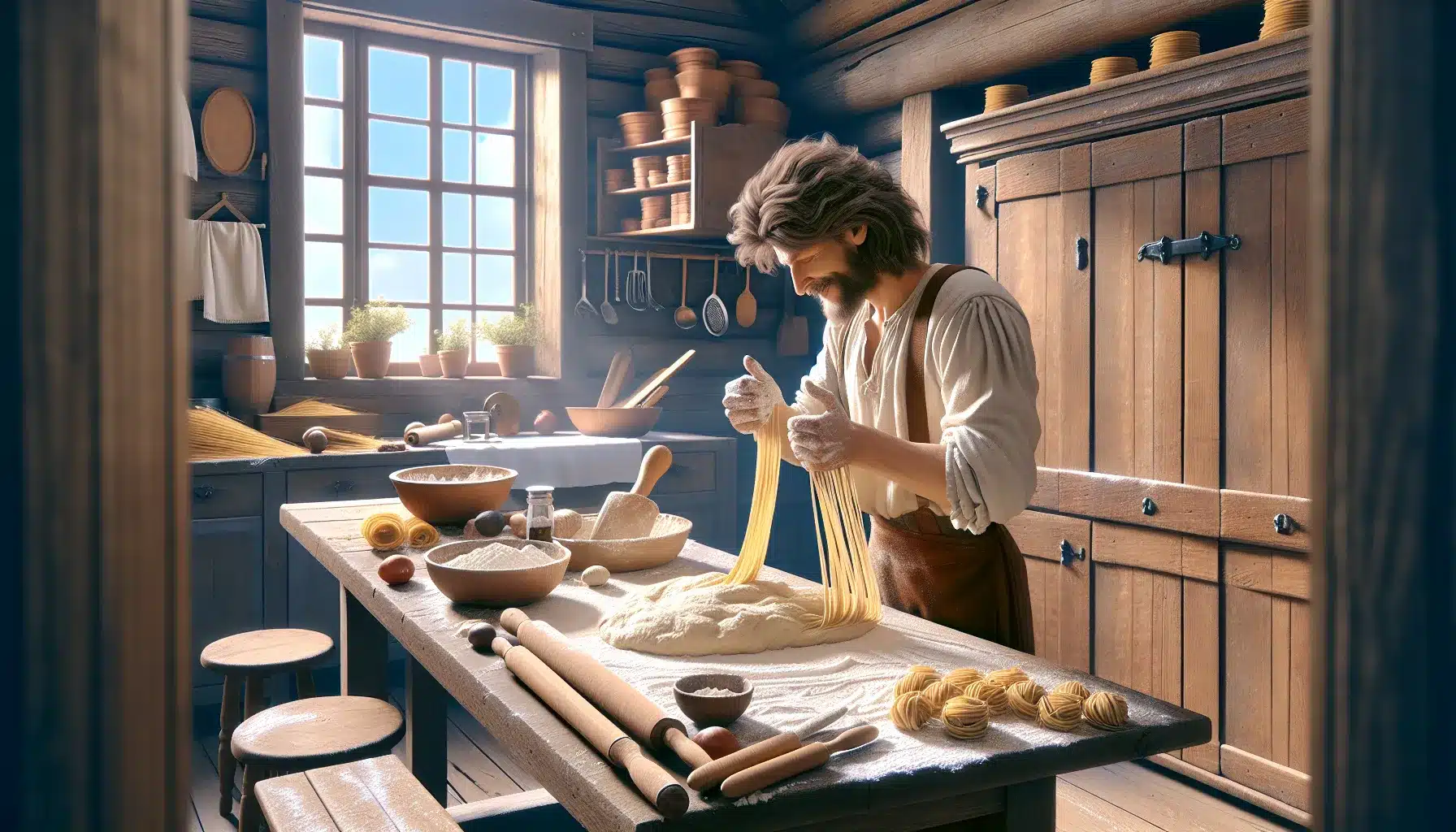 Hjemmelaget pasta – slik lager du ekte italiensk pasta fra bunnen av hjemme 2 Hjemmelaget pasta – slik lager du ekte italiensk pasta fra bunnen av hjemme – illustrasjon 1