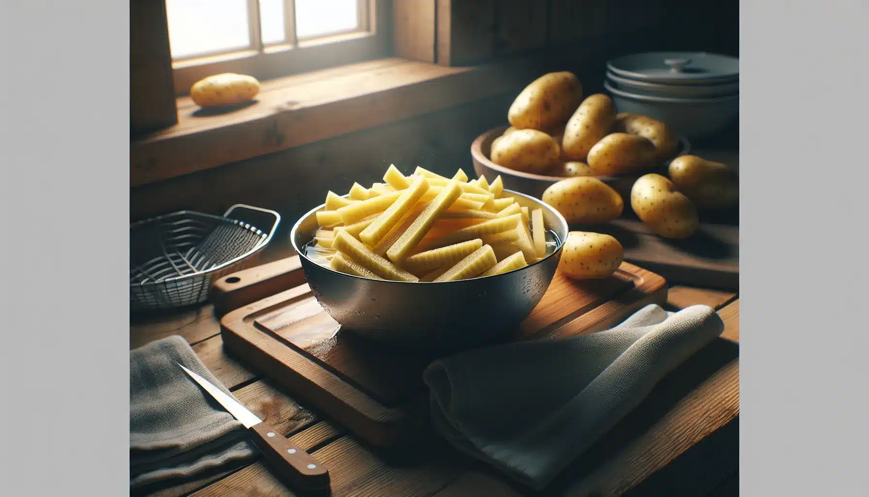 De beste tipsene for å lage sprø hjemmelagde pommes frites: poteter, temperatur og triks 3 De beste tipsene for å lage sprø hjemmelagde pommes frites: poteter, temperatur og triks – illustrasjon 2
