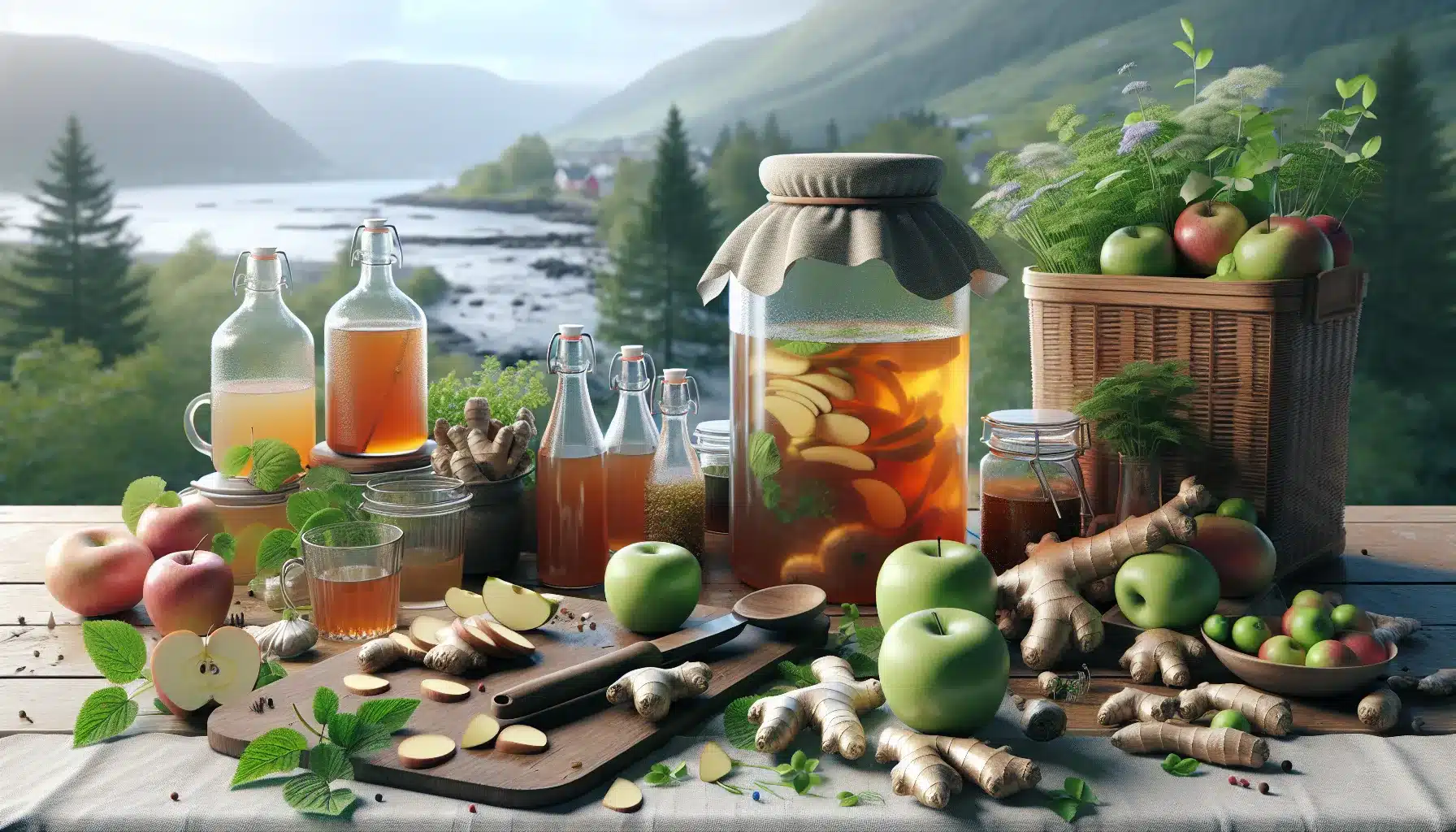 Hvordan lage din egen kombucha med ferske ingredienser &ndash; enkel guide til hjemmelaget kombucha &ndash; illustrasjon 1