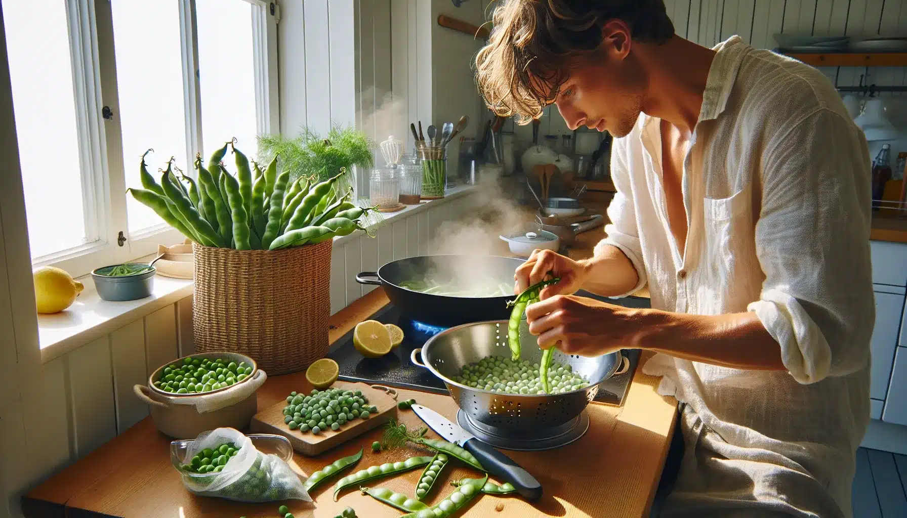 Proteinrike vegetarretter med ferske belgfrukter og grønnsaker 3 Proteinrike vegetarretter med ferske belgfrukter og grønnsaker – illustrasjon 2